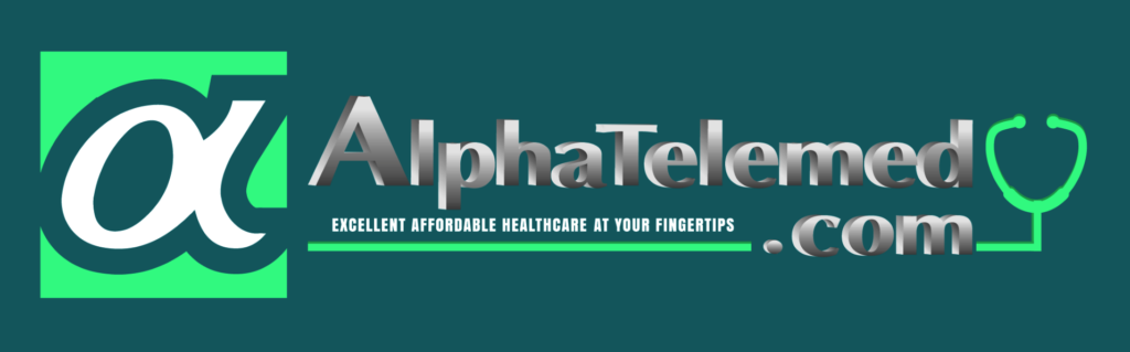 AlphaTelemed Psychiatry Logo